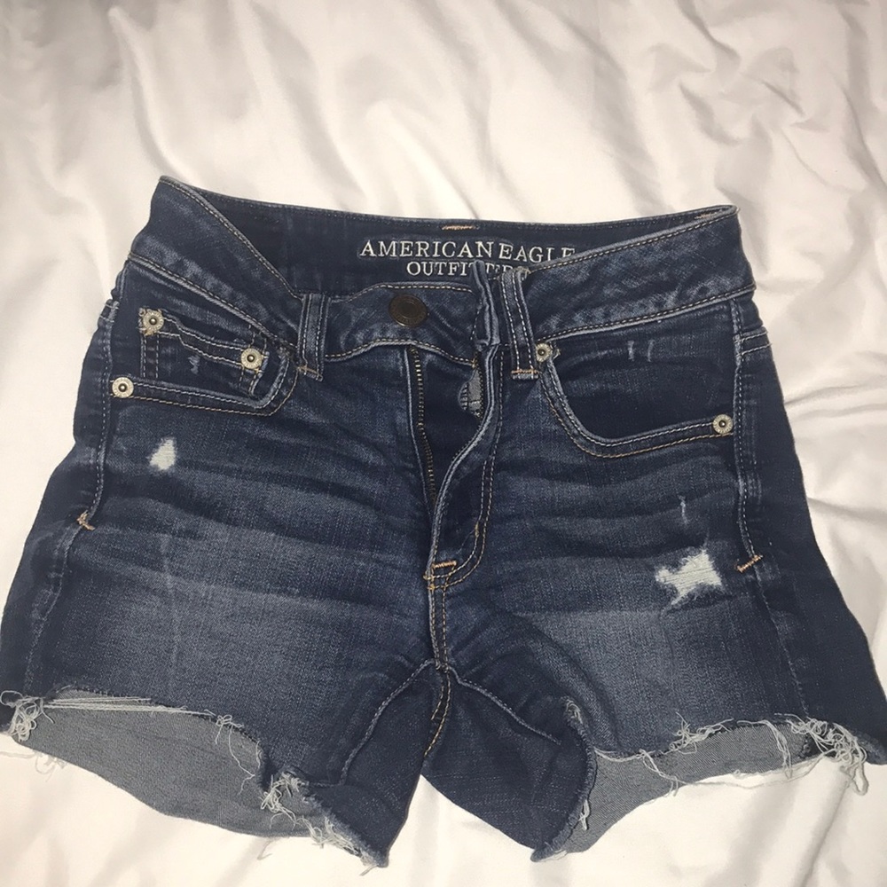 American Eagle Super Stretch Denim Shorts Size 00